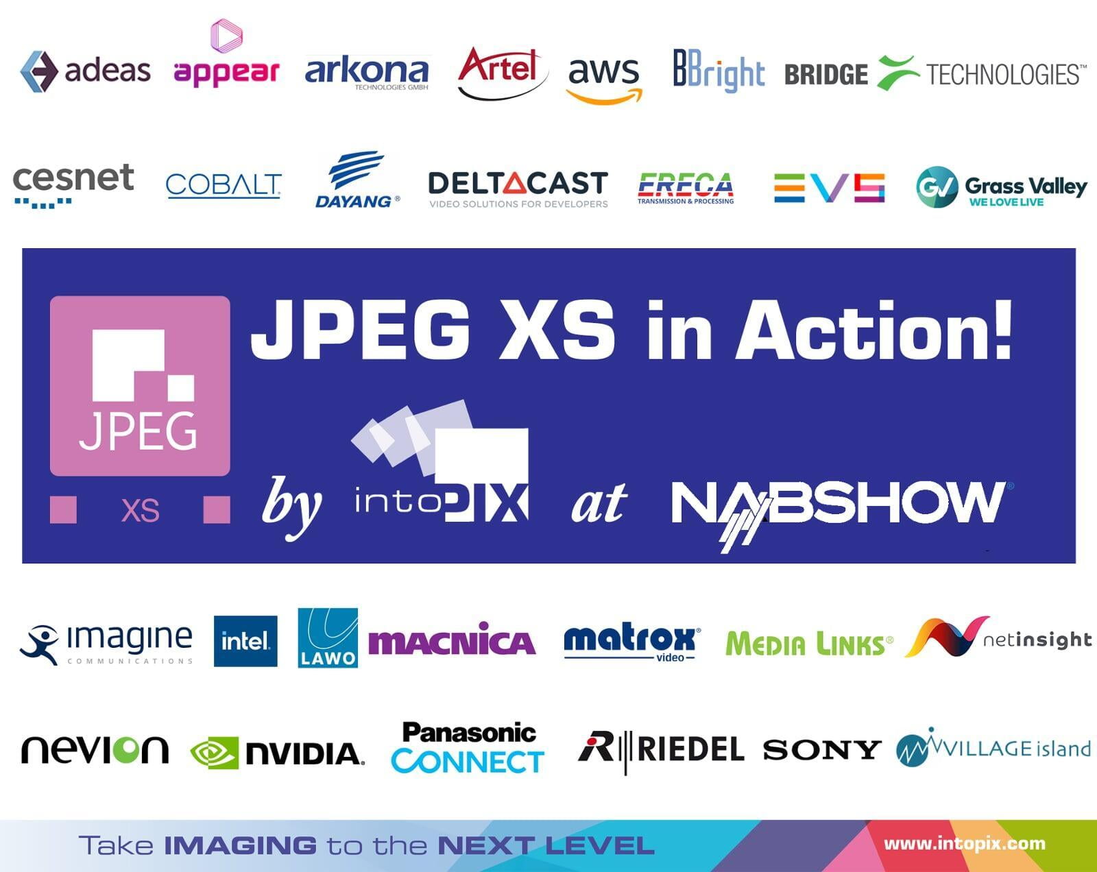 Get ready to be amazed by the one-of-a-kind exhibit "JPEG XS in Action" by intoPIX at NAB2023